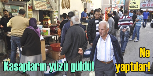 Kasapların Yüzü Güldü