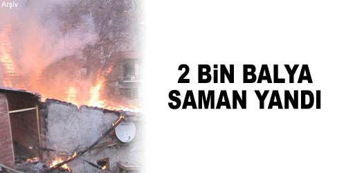 Samanları Çoban Yaktı İddiası