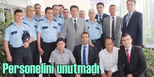 Personele altın hediyesi