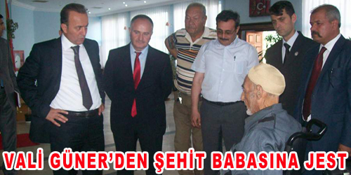 Şehit Babasına Akülü Araç