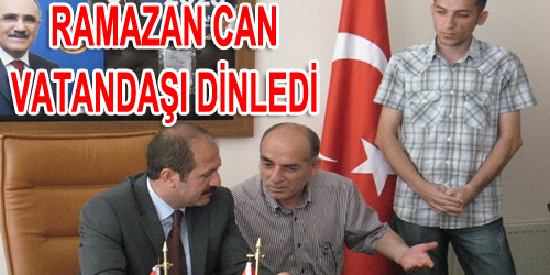 Partide Görüşme Yaptı