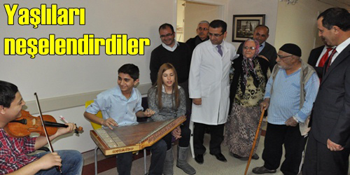 Yaşlıları Neşelendirdiler