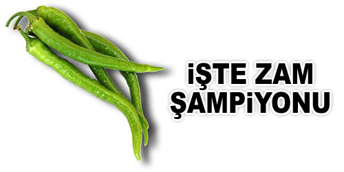 Zam Şampiyonu Sivri Biber