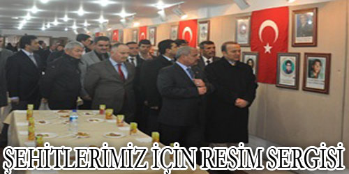 Kırıkkale`de Şehitlerimiz İçin Resim Sergisi