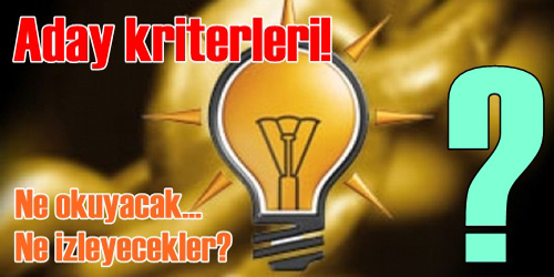 Ak partililere talimat: