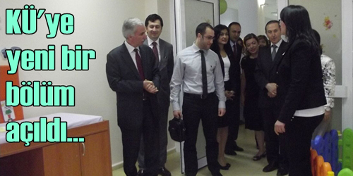 Bölüm Açılışı Yapıldı