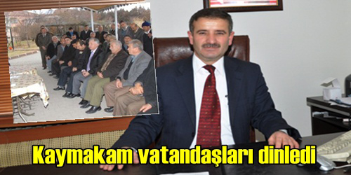 Halkla Bir Araya Geldi