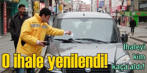 Parkomat el değiştirdi