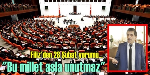 Türk milleti unutmaz
