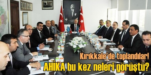 AHİKA heyeti neleri görüştü?
