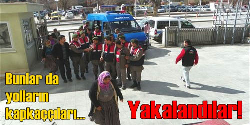 Bunlar da Yol Kapkaççısı!