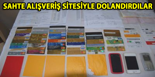 Sahte Alışveriş Sitesiyle Dolandırdılar