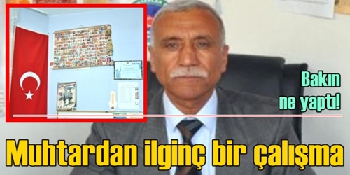 Muhtarın ilginç vefası!