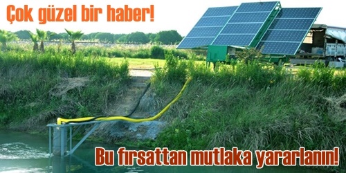 Çiftçiye güzel bir destek