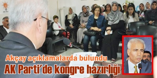 Ak Parti kongreye hazırlanıyor