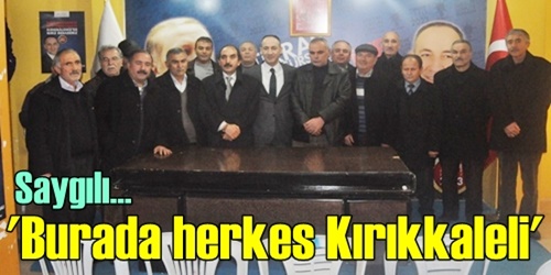 Burada herkes Kırıkkaleli