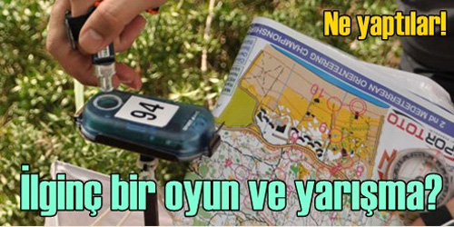 Oryantiring Yarışması Yapıldı