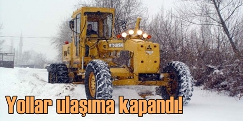 Kar Hayatı Zorlaştırdı