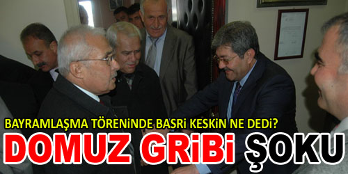 AKP`ye Domuz Gribi Şoku