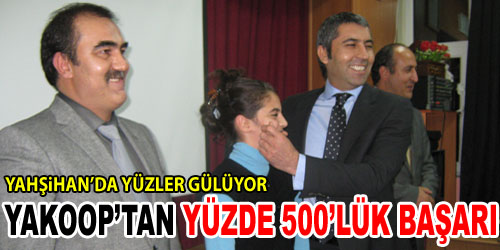 Yahşihan`da YAKOOP Başarısı