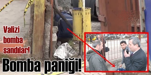 Bomba paniği yaşandı