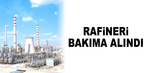 Kırıkkale Rafinerisi Bakımda