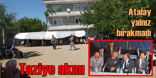 Atalay da toprak attı