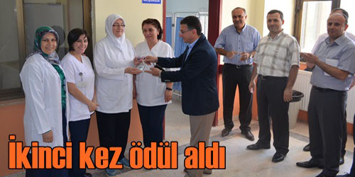 Yılın Hemşiresine İkinci Ödül