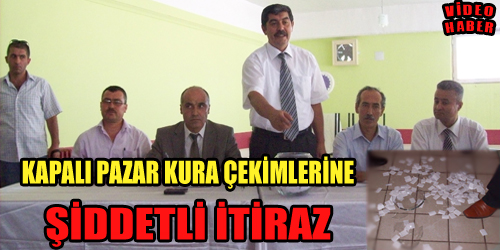 Kura çekimi zor yapıldı!