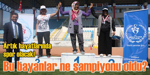 Hayatlarında Artık Spor Var