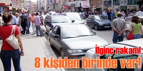 8 kişiden 1