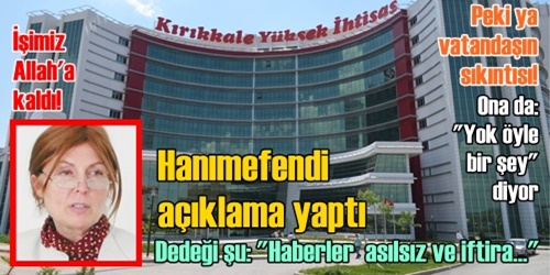 Dilek hanım rahatsız oldu