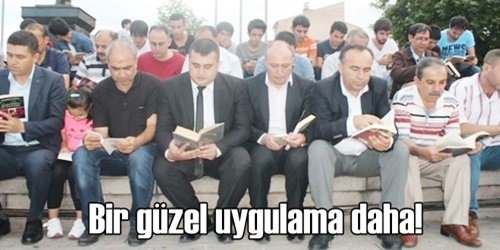 Ülkücüler kitap okudu