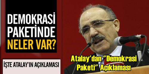 Paketin İçeriğini Açıkladı