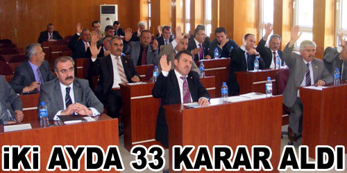 33 Adet Karar Alındı
