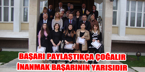 Kadın Girişimciler Başarı Belgesi