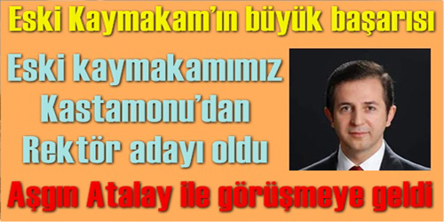 Kaymakam Rektör Adayı