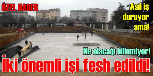 Firmanın İki İşi Fesh Edildi