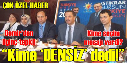 Kime Seçim Mesajı Verdi?