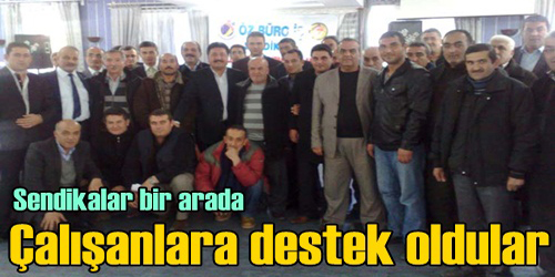 YEMEKTE BULUŞTULAR