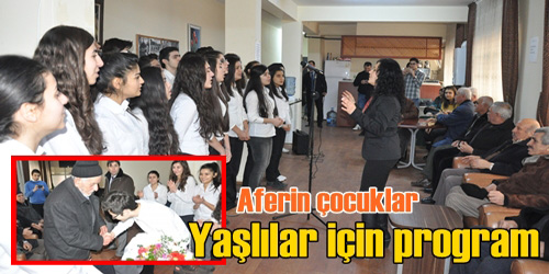 Yaşlılarla gençler buluştu