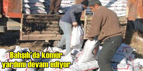 KÖMÜR YARDIMI SÜRÜYOR