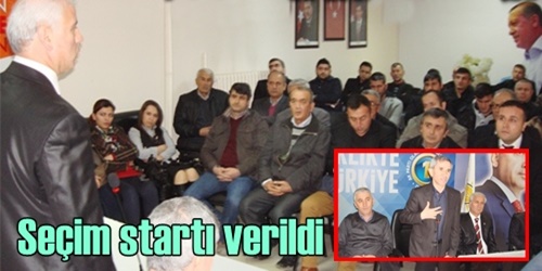 AKP seçim startını verdi