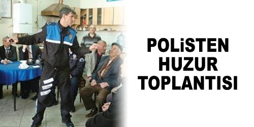 Polis Vatandaşla Buluştu