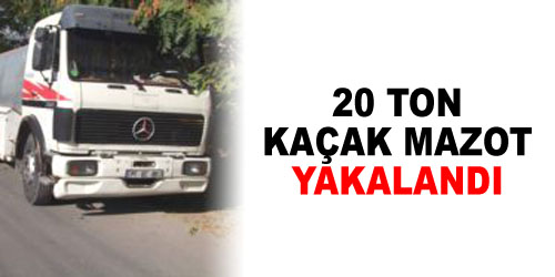 Kaçak Mazot Baskını