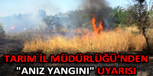 Tarım İl Müdürlüğü`nden 