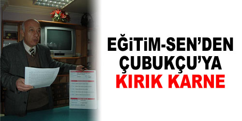 Çubukçu`nun Karnesi Kırık