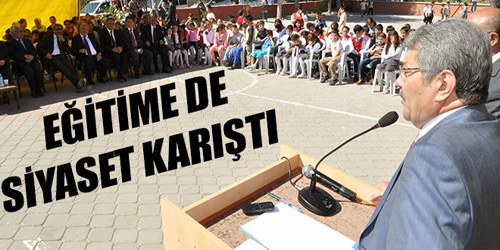Eğitime Siyaset Karıştı