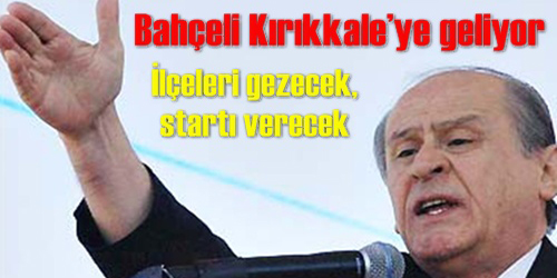 Startı Bahçeli Verecek