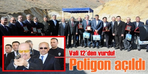 Atış poligonu hizmete girdi